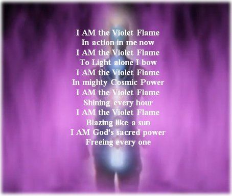 I am the Violet Flame