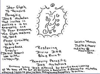 Judith Moore's Star Glyph